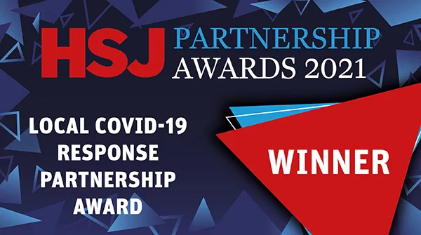 HSJ 2019 Awards Badge